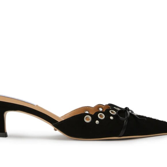 [NEVER WORN] Tony Bianco - Kae Black Suede Heels - Picture 2 of 4